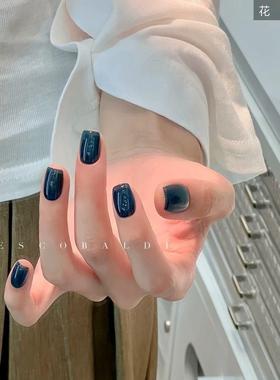 小颖美甲-湖蓝色纯色胶 牛奶瓶15ml(单色)甲油胶显白