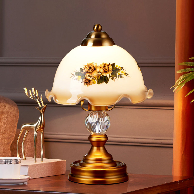民国老上海卧室床头灯美式复古怀旧书房书桌阅读台灯护眼学习台灯