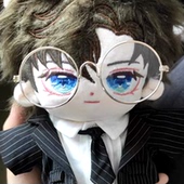 左然棉花娃娃20cm未定事件簿棉花娃娃骨架正版 便宜可爱男孩生日礼