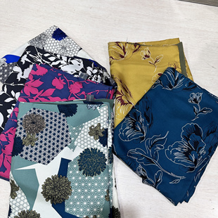 品牌男士围巾29*180cm一面真丝一面羊毛双层长巾瑕疵款