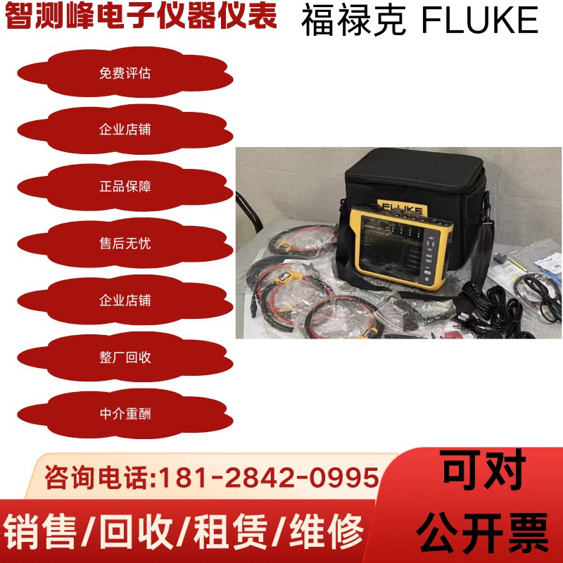 福禄克电能质量分析仪功率计