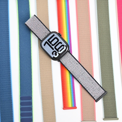 表带AppleWatch苹果尼龙回环