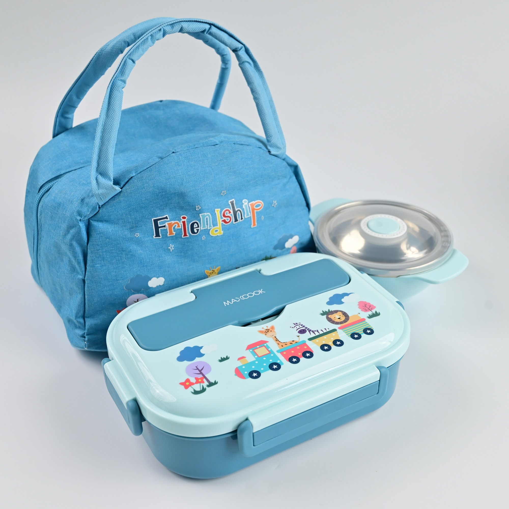 美厨MAXCOOK食品级316/304不锈钢分格防漏学生上班族保温便当饭盒,餐饮具,饭盒/保温桶/保温提锅,淘宝优惠券,粉丝福利购,淘宝优惠卷