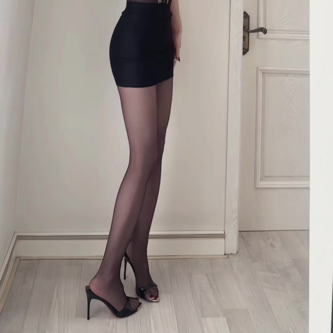 性感黑色连裤袜女四季通用修身超薄美腿修腿神器打底袜黑丝袜子