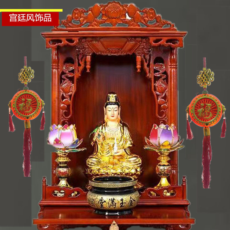 客厅祠堂家中佛台好日子吉祥挂件图片