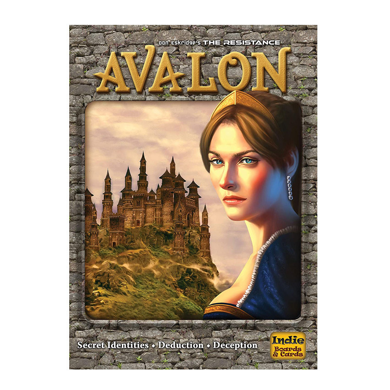 英文桌游戏抵抗组织Resistance Avalon Indie quest全系列卡牌