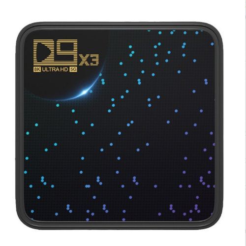 D9 X3 ATV机顶盒2G/16G 安卓9.0 S905X3 高清智能播放器 BT tvbox