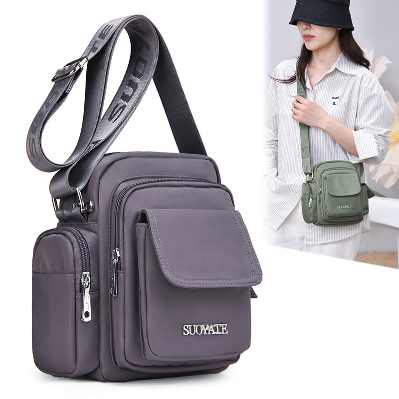 休闲简约防泼水爆款口袋通勤小包新款流行便携相机包单肩斜挎包女