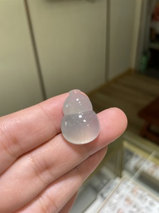 天然缅甸冰种起胶葫芦吊坠0729 小邱翡翠珠宝