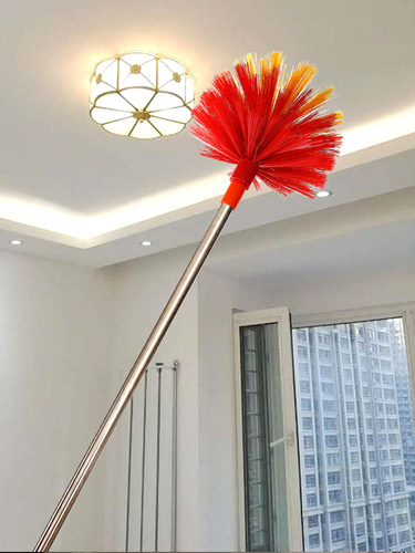 长柄蜘蛛网许媳妇不锈钢伸缩杆