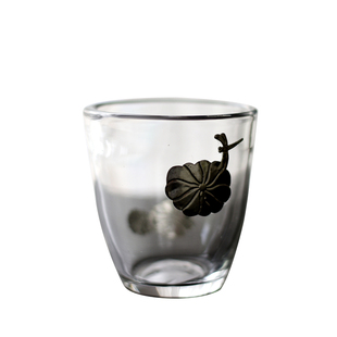 原单日式手工h制作纯透明玻璃水杯大号啤酒杯小号清酒杯中号果汁