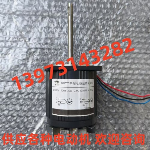 80YY单相电容运转电动机博山泰东