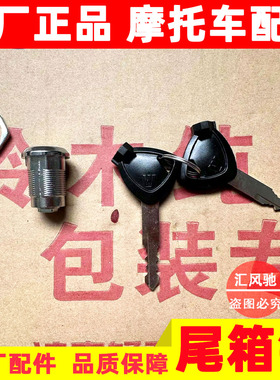 适用豪爵摩托车VX125虎鲨VD125 AFR125 UFD125快拆版尾箱锁 锁芯