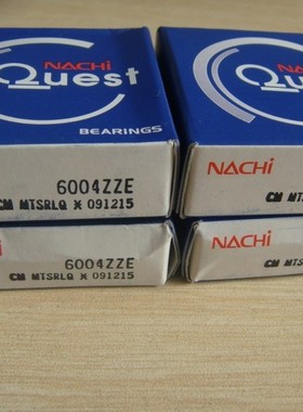 日本NACHI进口轴承 6000 6001 6002 6003 6004 6005 6006ZZE 2NSE
