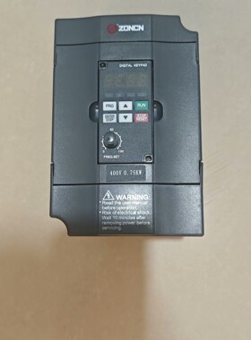 拆机众辰变频器0.75KW   H2400A0D75K