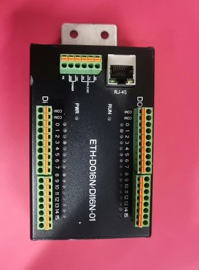 网口转IO模块  DC24V ETH-DO16N/DI16N