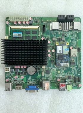 蜗牛星际主板NAS   j1900CPU, 原生千兆网卡,主