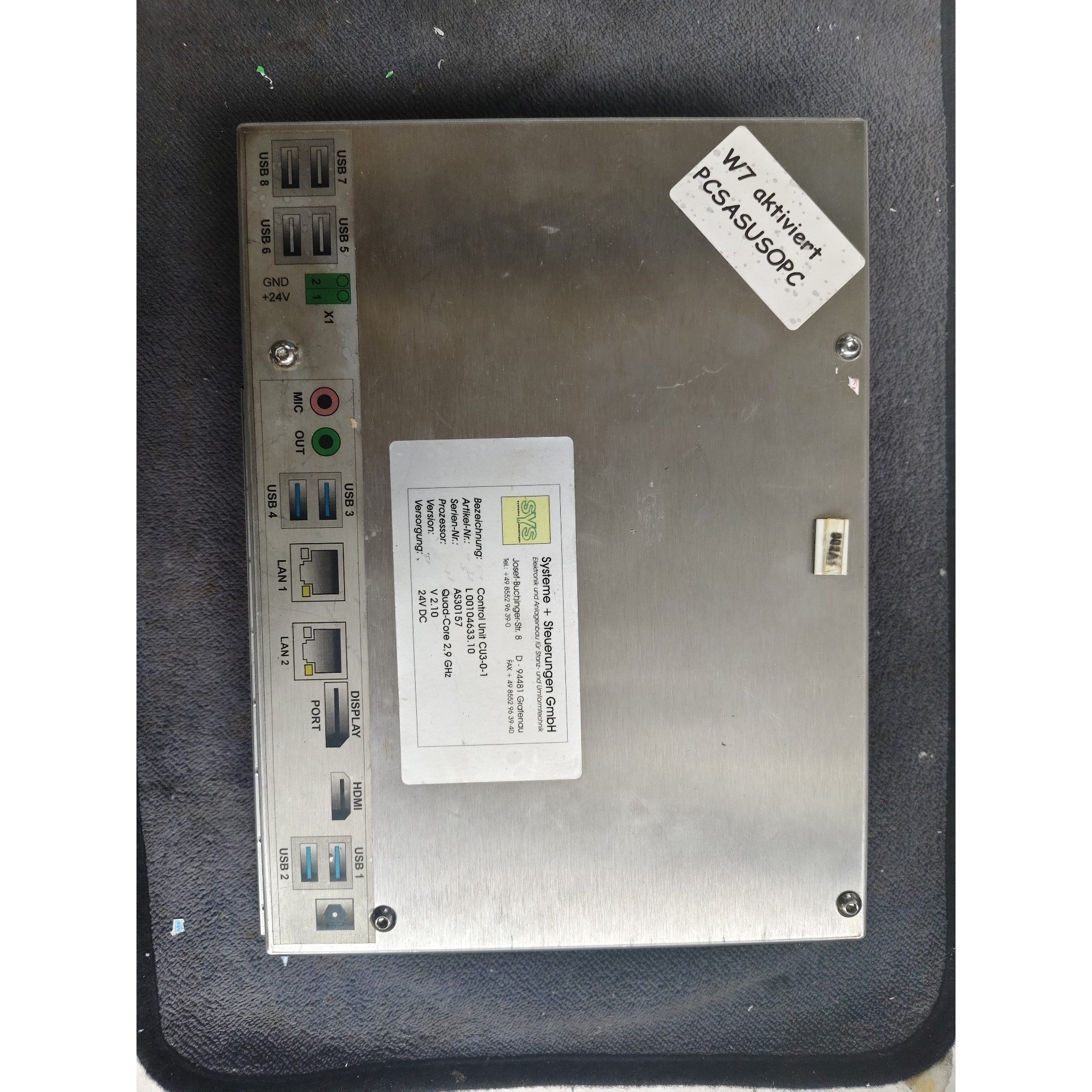 Systeme + Steuerungen 控制单元CU3-