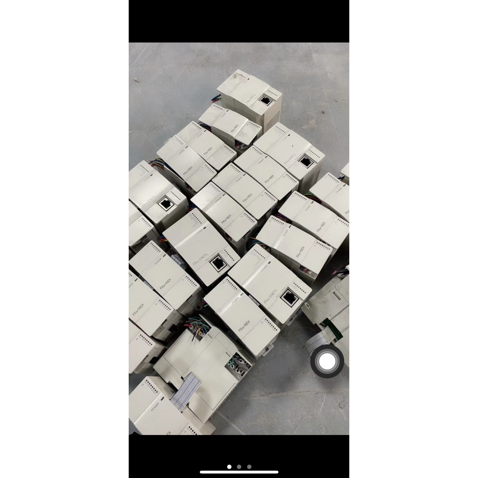 PLC模块 FX3U-ENET-L 带网口二手拆机 功能