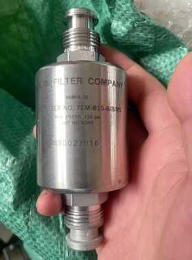 设备拆机 TEM进囗316L不锈钢高纯气体过滤器  T.E.