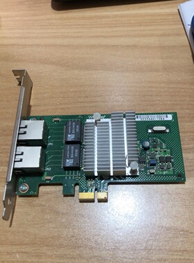Winyao WY580T PCIe X1双口千兆网卡,实拍