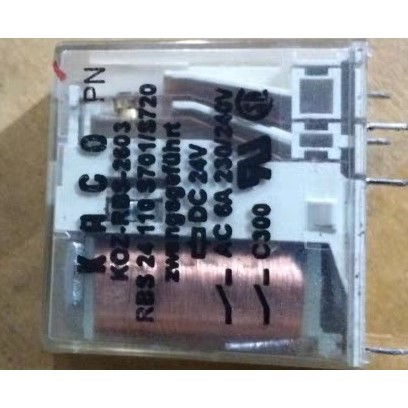 德国KACO继电器 KOZ-RBS-2603 DC24V8A