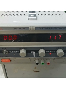 EXTECH华仪直流电源HY3010D,实物拍摄功能正常,少