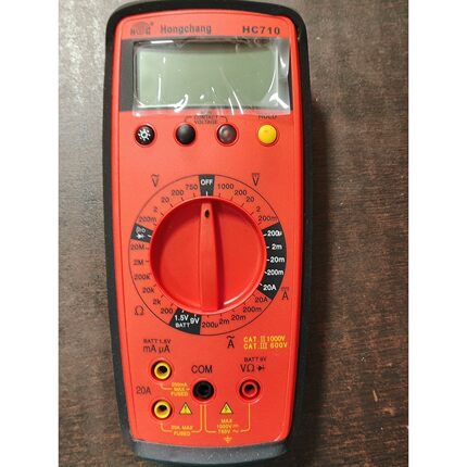 深圳鸿昌老万用表HC710全新的,库存积压,原进价100多,