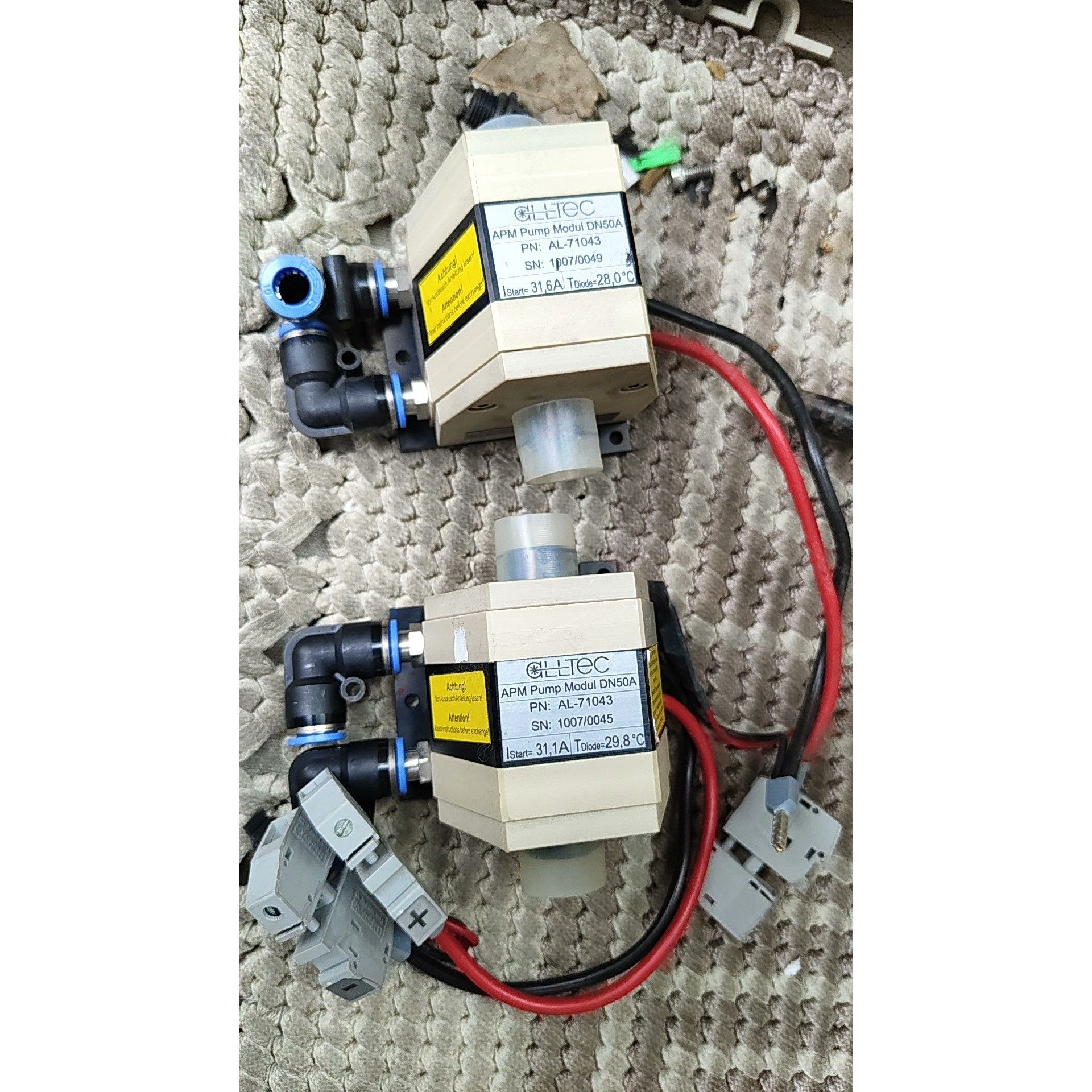 德国 ALLTEC DN50A,AL-71043激光泵浦 拆