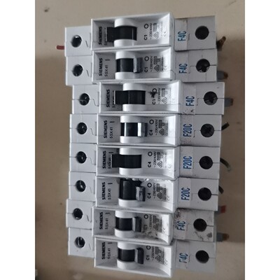 5SX41空气开关开机下来的成色如图,一共有10个