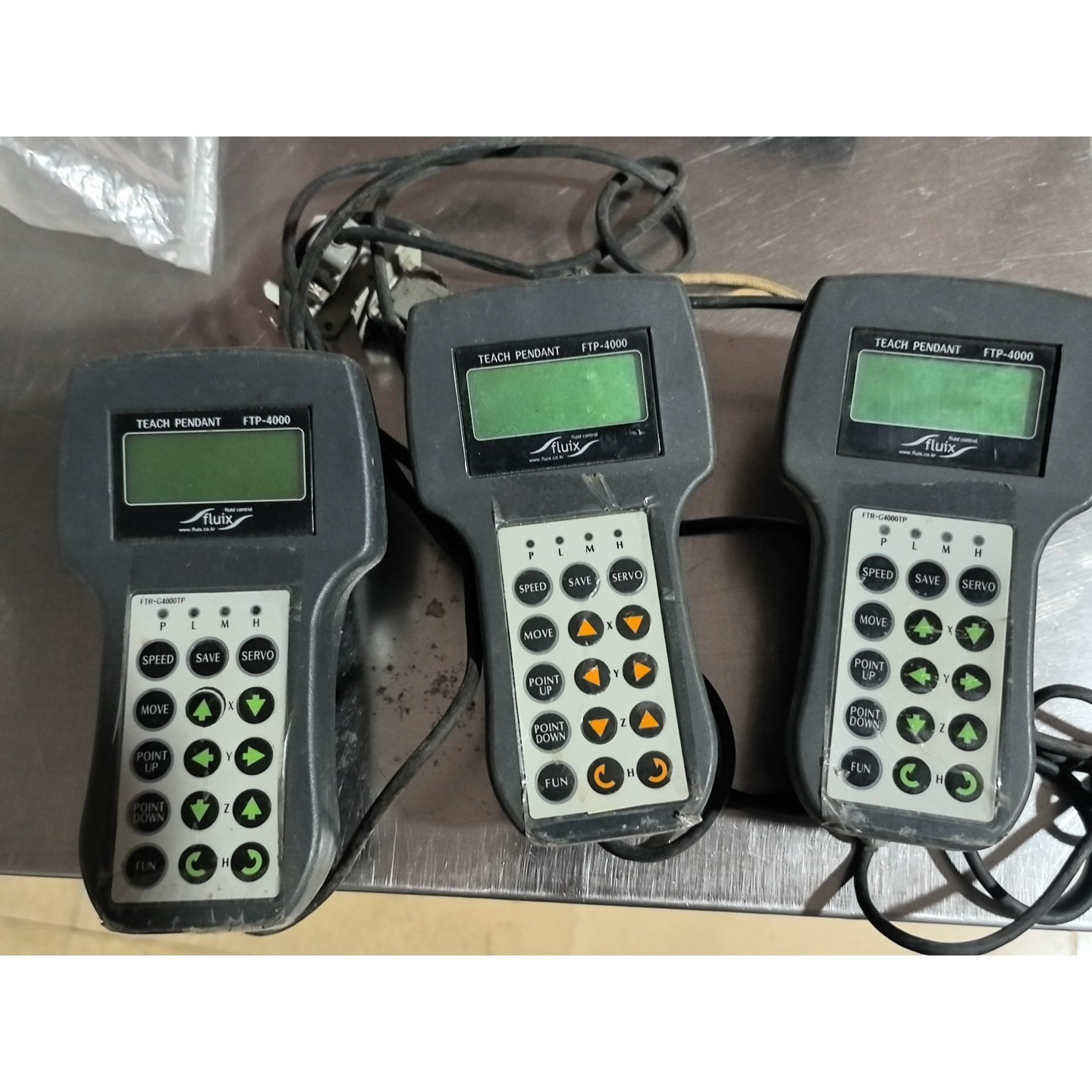 Flux控制示教器,型号FTP-4000实物拍摄功能正常拆机