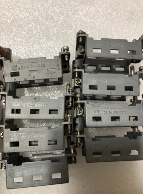 18哈丁连接器框架09140100313拆机8个,09140