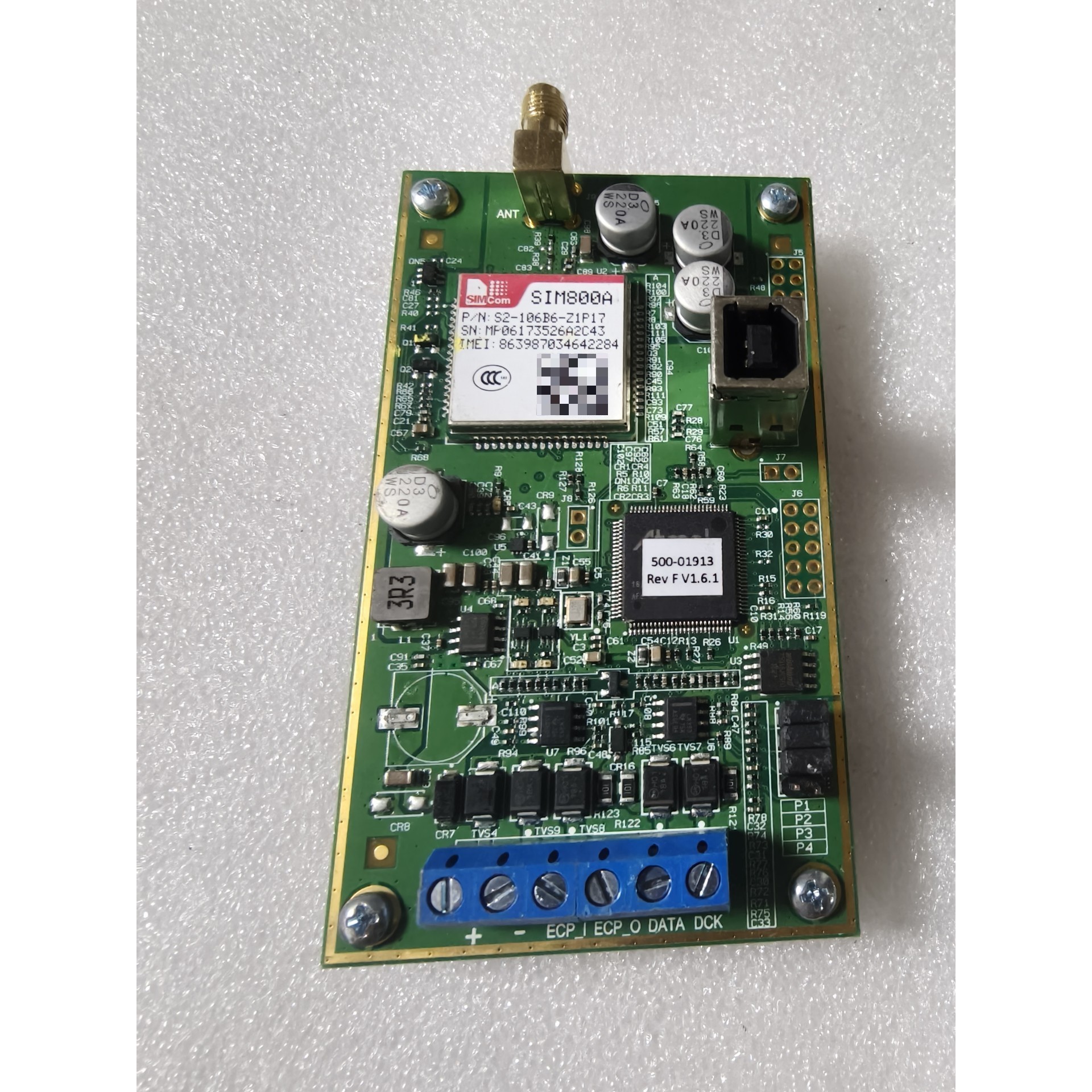 SIM800A无线通信模块,型号S2-106B6-Z