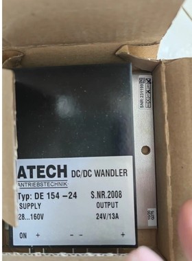 ATECH电源模块DE154-24,金风变桨DC-DC电源模