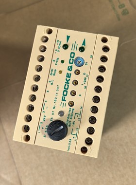 德国FOCKE&CO继电器 ES 07 Nr.750.17.