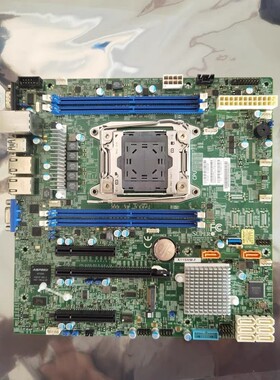 超微X11SRM-F  C422 MATX版型工作站主板支持