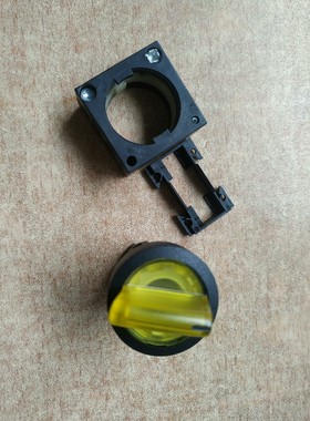3SB3001-2LA31二位瞬时黄色带灯旋钮开关头.