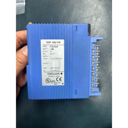YOKOGAWA横河F3CX04-0N温度监测模块!原装拆机