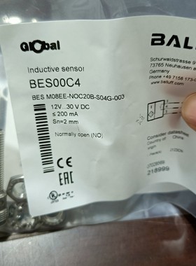 全新原装巴鲁夫传感器BES00C4 BES M08EE-NO