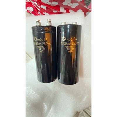 进口日立 250V4700uf电解电容器 体积50×120m