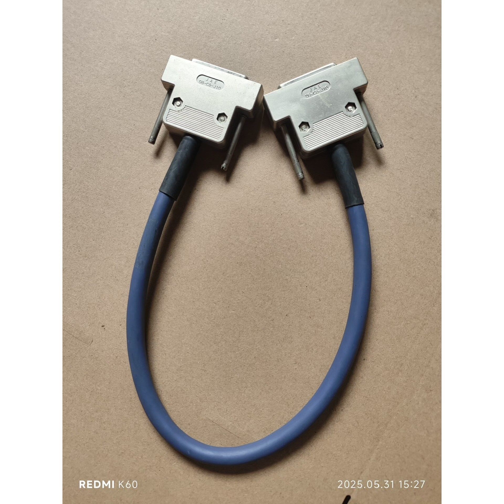 JAE 连接线DB-C8-J10连接器DB-25S