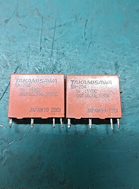 高见泽固态继电器SN-204和SN-206,5VDC供电,0