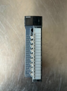 QX40输入模块,24VDC,4mA,来自日本Mitsu