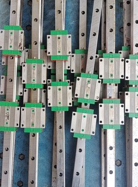 上银CGW20CC直线导轨拆机件,成色如图,顺畅无间隙,一共