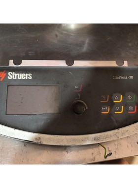 司特尔Struers CitoPress-30 热镶嵌机面板