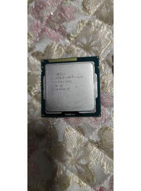 英特尔i5-3470cpu和G3250,实物拍摄,功能正常,