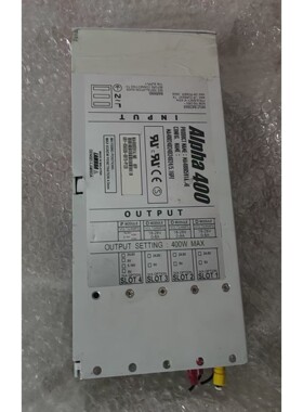 Alpha 400电源 型号MA4000591A/ME 40