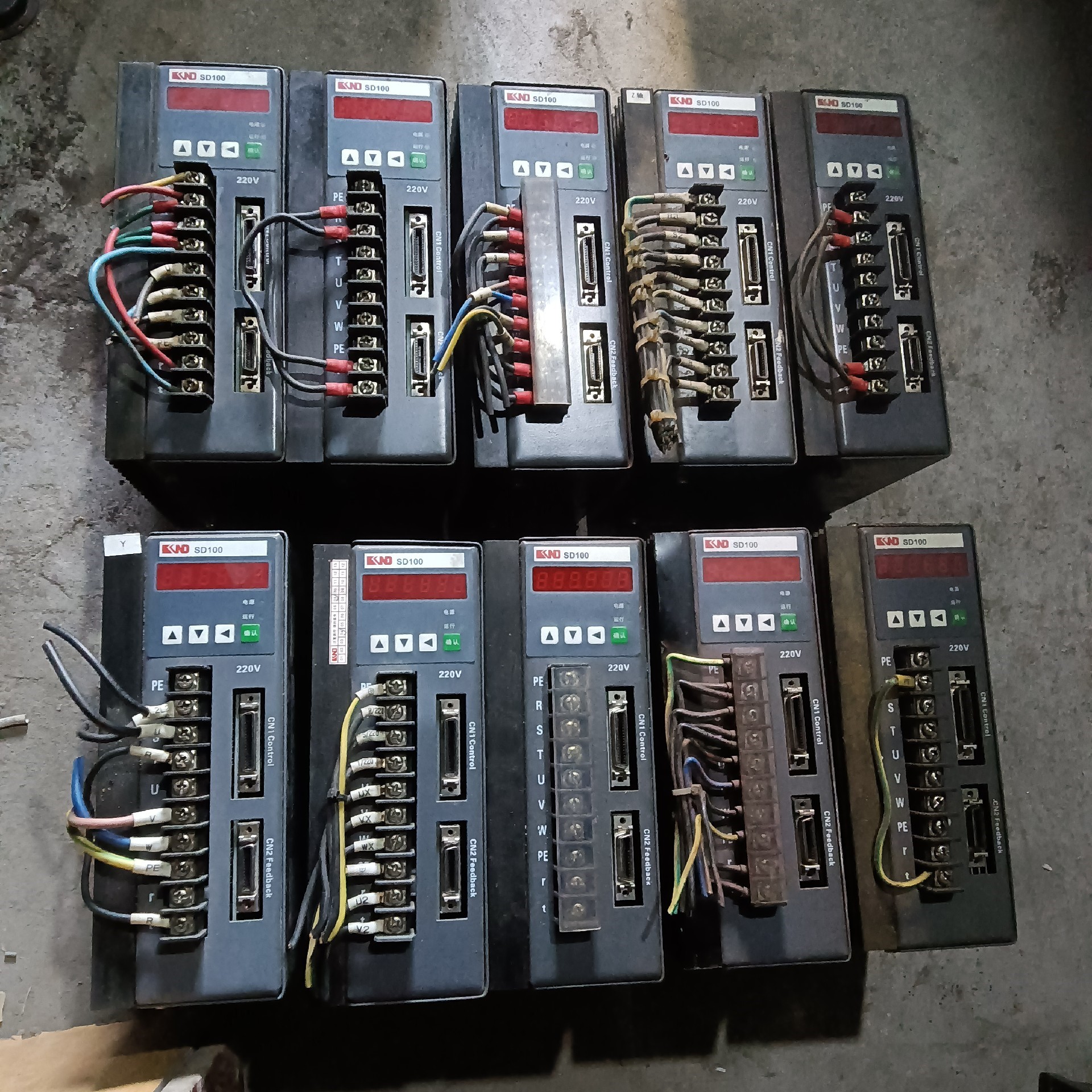 凯恩帝驱动器 SD100B 2台 SD100 3台 拆机包好