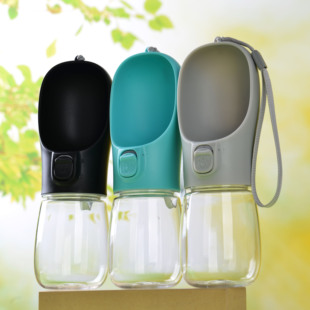 宠物狗狗随行水杯外出用品户外喝水喂水饮水器泰迪便携式 水壶水瓶