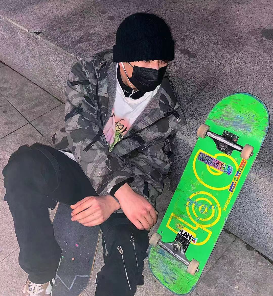 log滑板双翘王一博专业成人青少年儿童初学刷街四轮轻薄高弹性